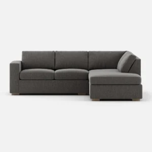 Glozin II Sectional Sofa in Latex—Sand