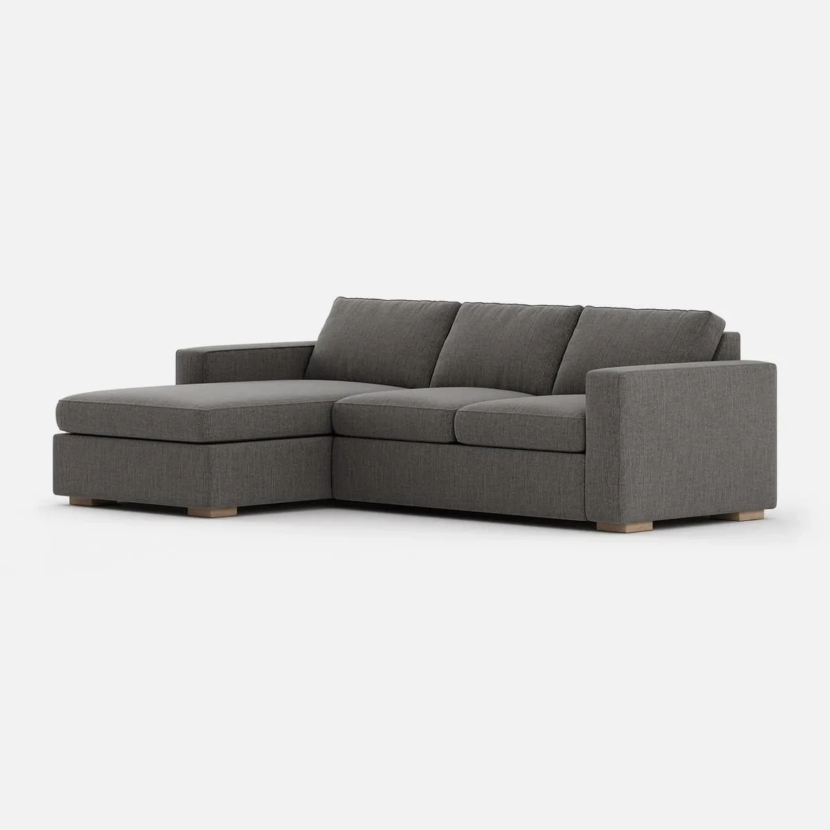 Glozin II Sectional Sofa in Latex—Sand – Image 2