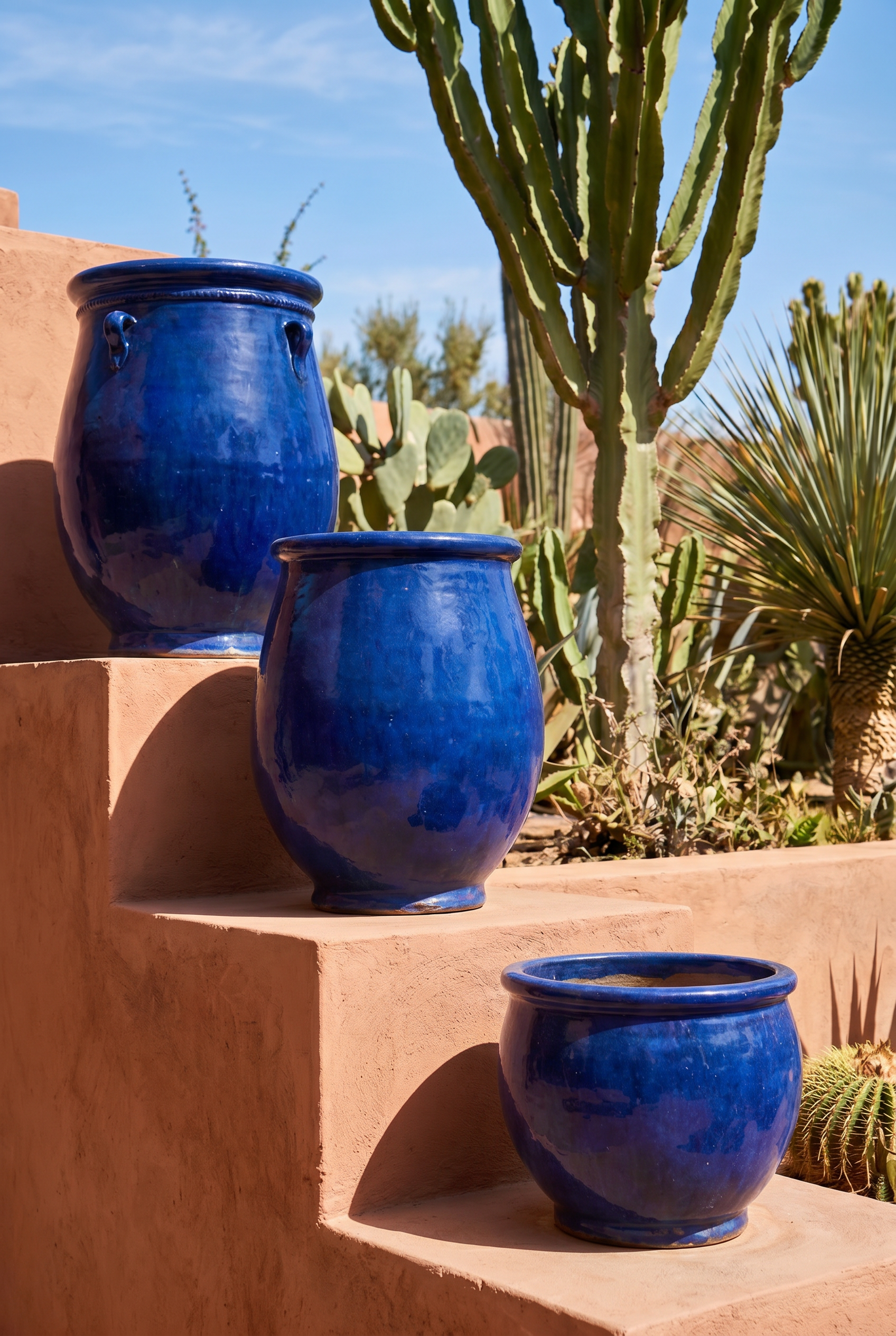 Bleu Majorelle Steps